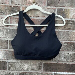 Take 50% OFF- Running Girl Black Women's Sports Bra, Size-L